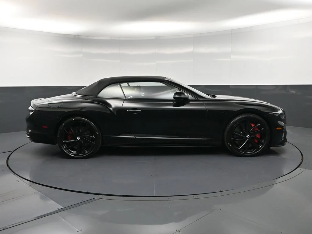 2026 Bentley Continental GTC S, side profile, Black