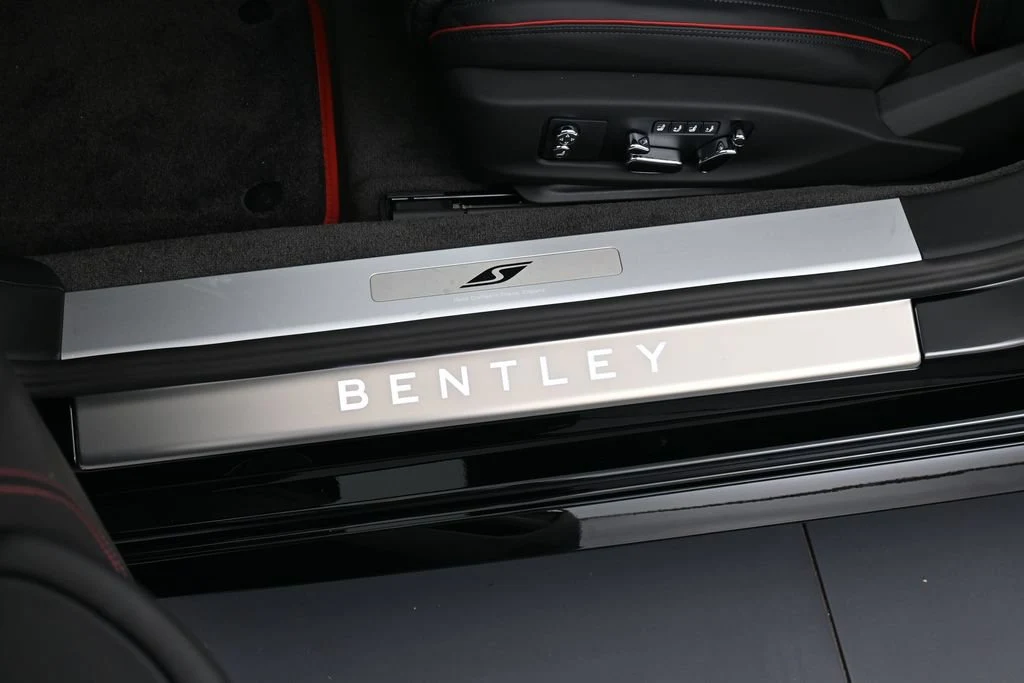 2026 Bentley Continental GTC S interior, door sill, Beluga