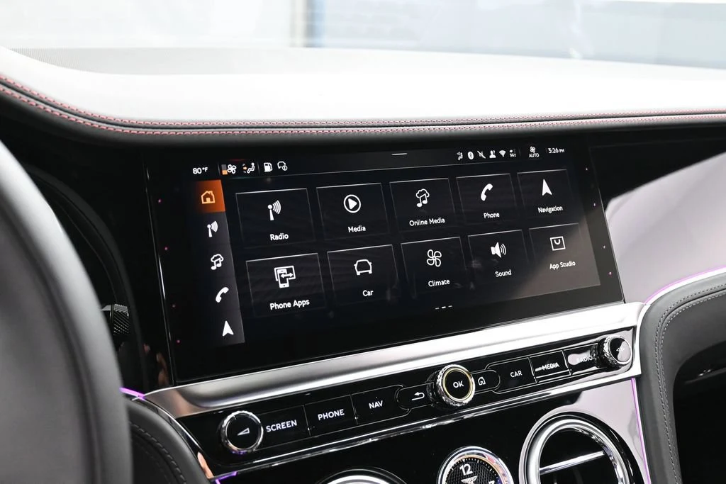 2026 Bentley Continental GTC S interior, Beluga