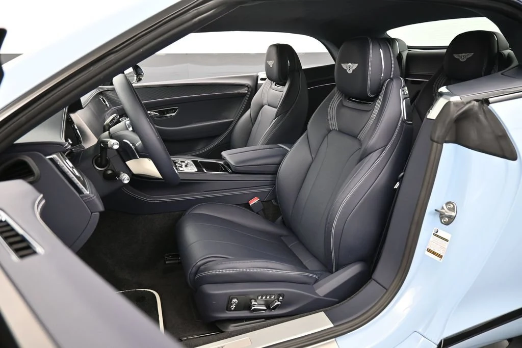 2026 Bentley Continental GTC S interior, seats, Imperial Blue