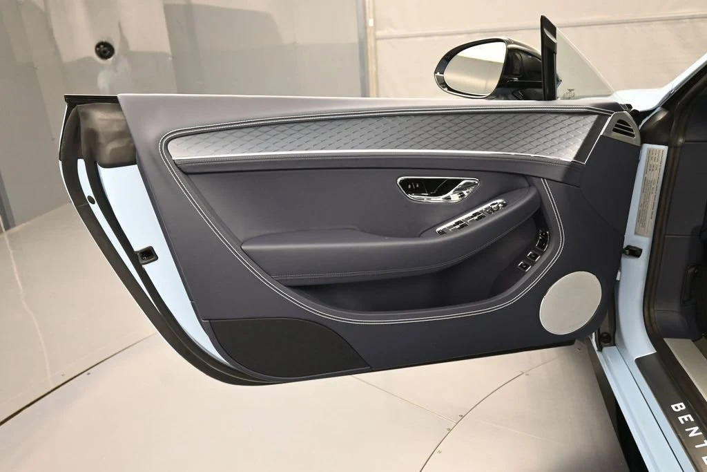 2026 Bentley Continental GTC S interior, door panel, Imperial Blue