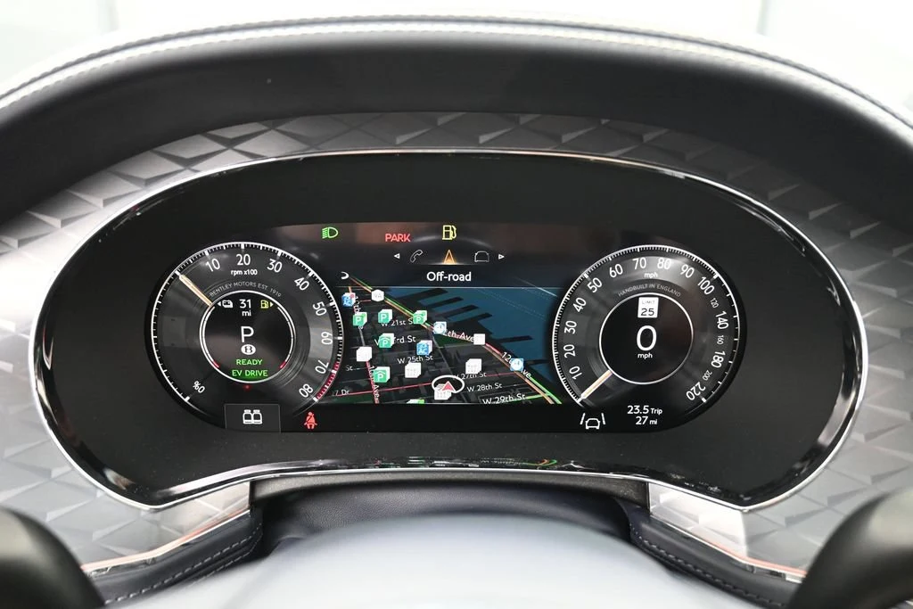2026 Bentley Continental GTC S interior, Imperial Blue