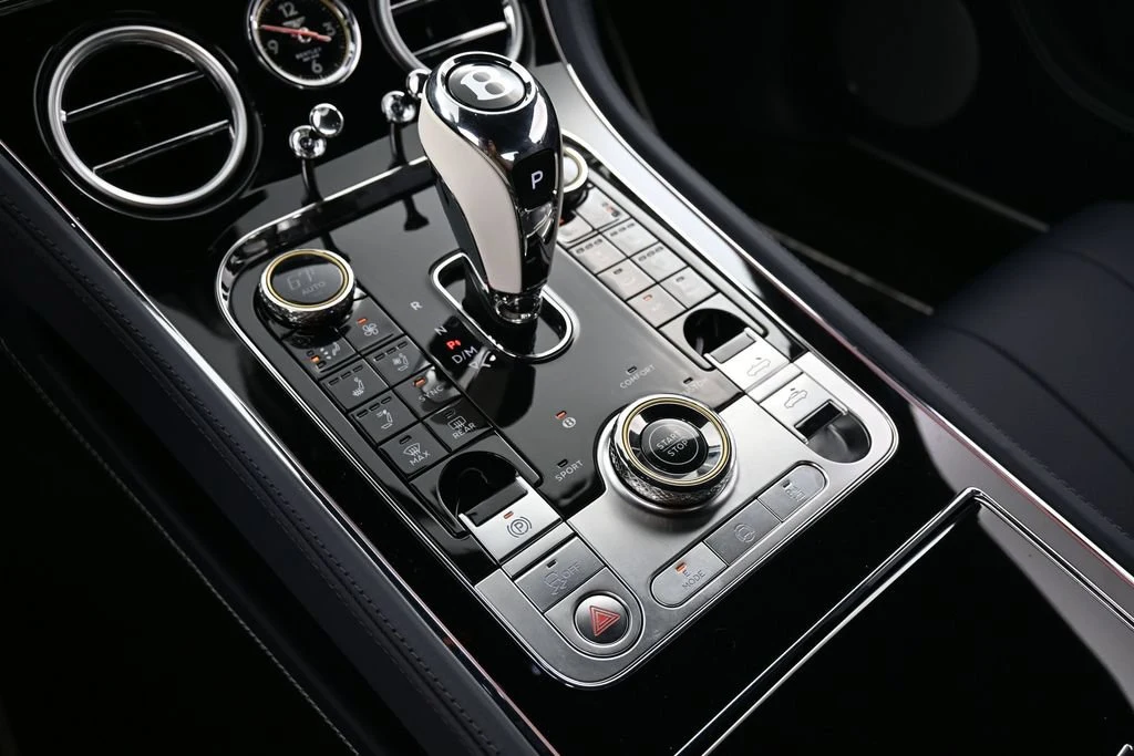 2026 Bentley Continental GTC S interior, center console, Imperial Blue