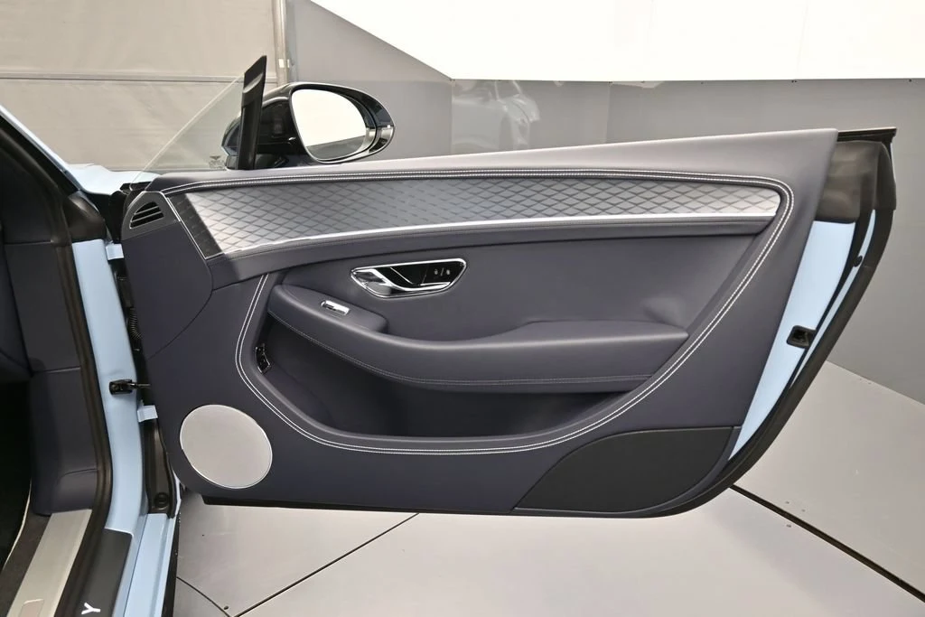 2026 Bentley Continental GTC S interior, door panel, Imperial Blue