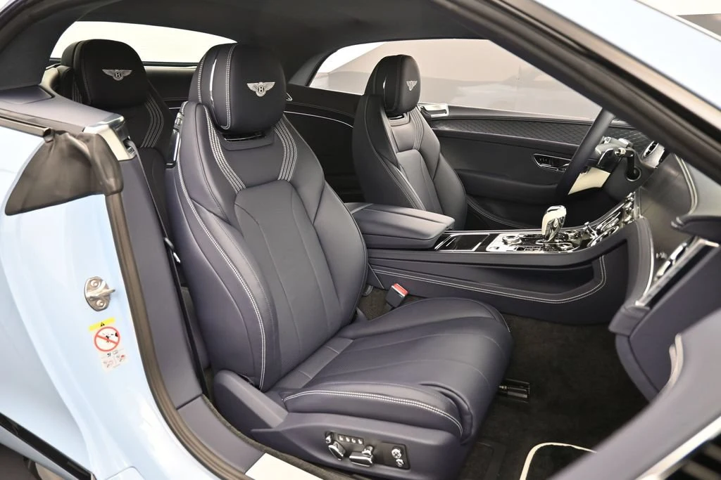 2026 Bentley Continental GTC S interior, seats, Imperial Blue