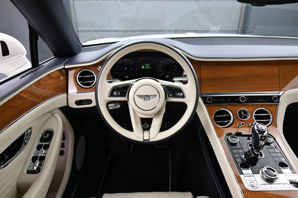 2026 Bentley Continental GTC Azure interior, dashboard, Linen