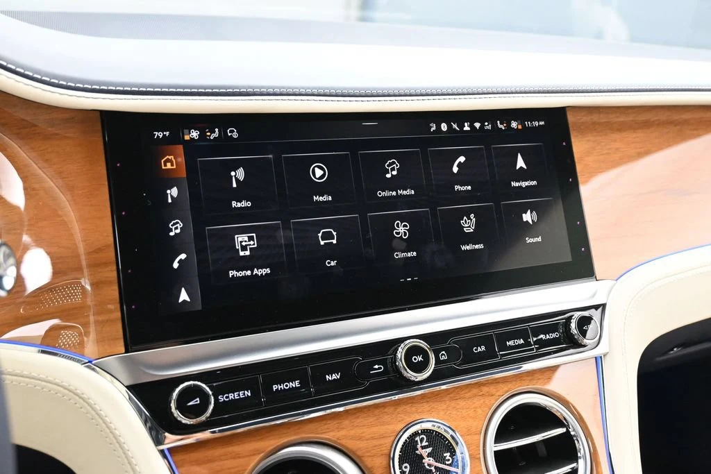 2026 Bentley Continental GTC Azure interior, Linen