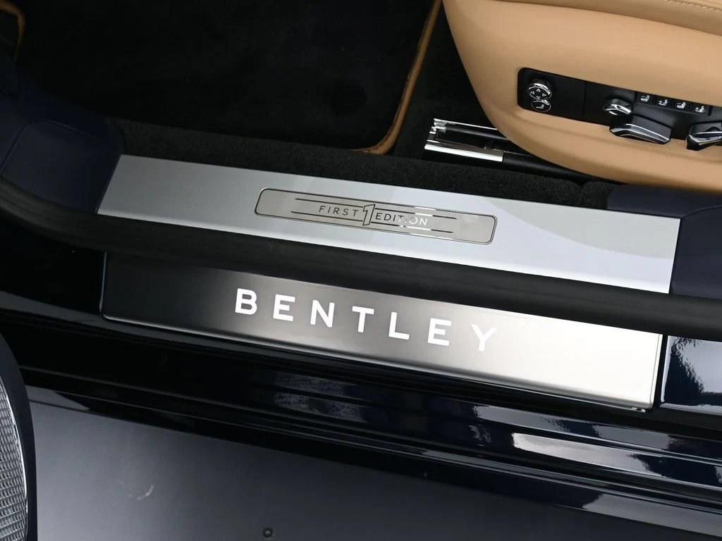 2025 Bentley Flying Spur Speed interior, door sill, Camel