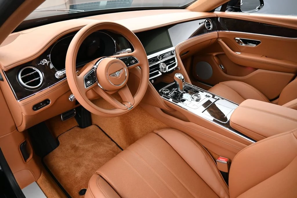 2026 Bentley Flying Spur interior, dashboard, Saddle