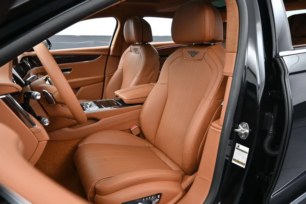 2026 Bentley Flying Spur interior, seats, Saddle