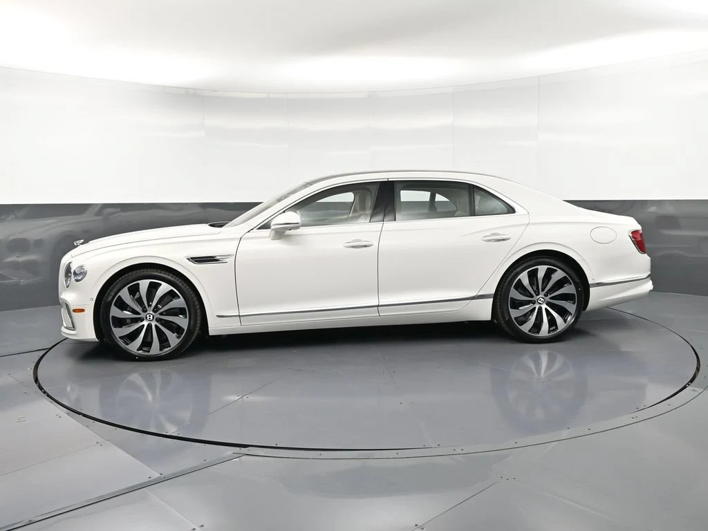 2026 Bentley Flying Spur, side profile, White