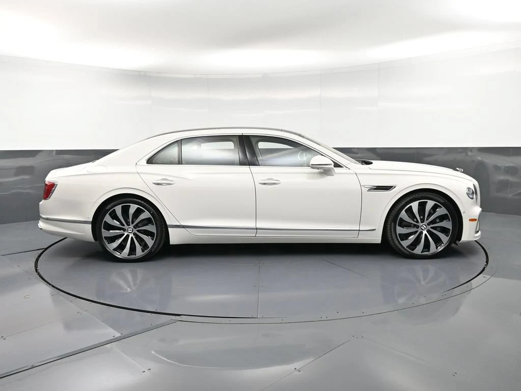 2026 Bentley Flying Spur, side profile, White