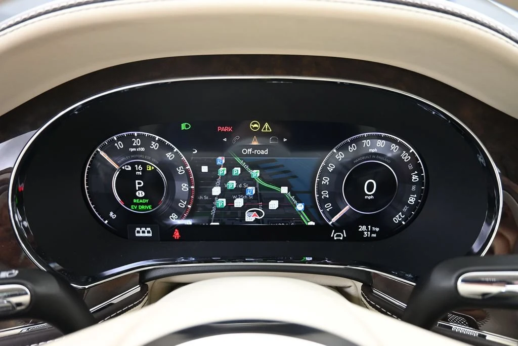 2026 Bentley Flying Spur interior, dashboard, Linen