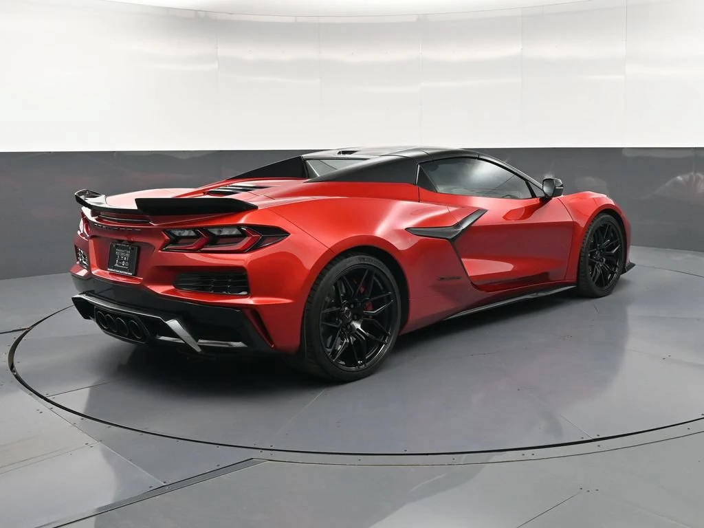 2025 Chevrolet Corvette Z06 Convertible for sale, exterior, Red