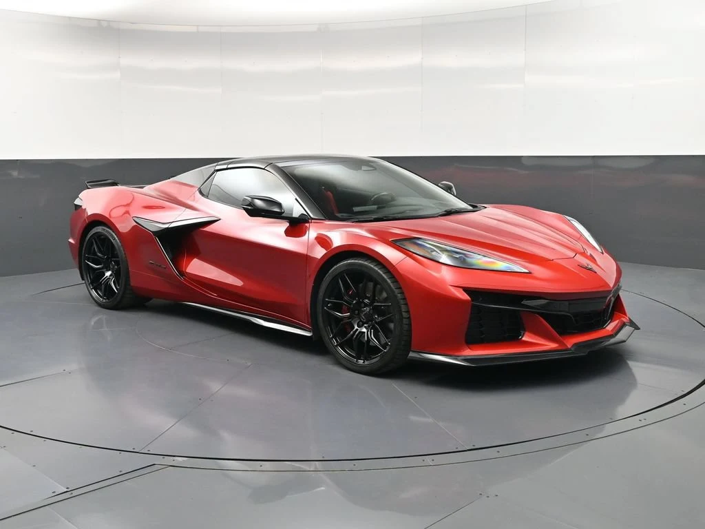 2025 Chevrolet Corvette Z06 Convertible for sale, exterior, Red