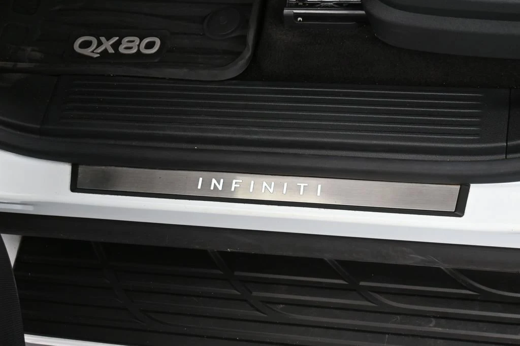 2025 Infiniti QX80 Sensory interior, door sill, Graphite