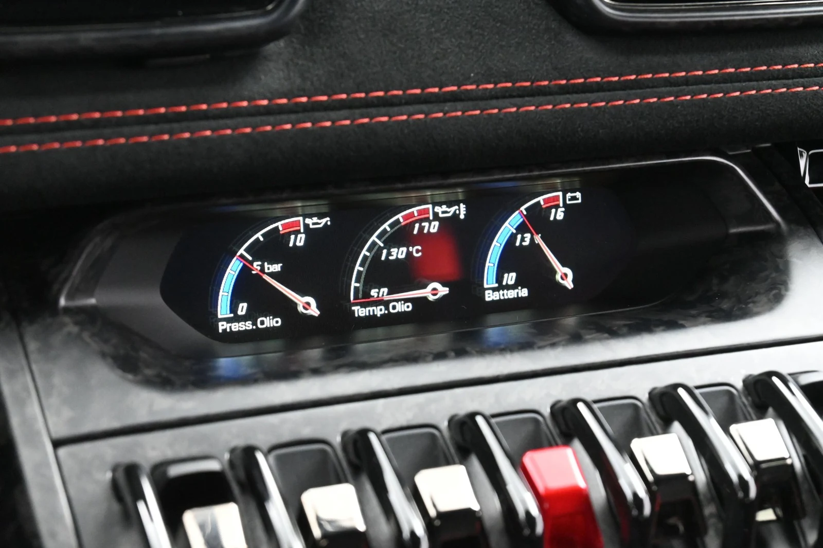 2018 Lamborghini Huracán Performante interior, Nero Cosmus