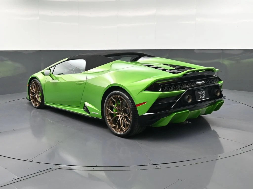2022 Lamborghini Huracán EVO RWD Spyder for sale, exterior, Green