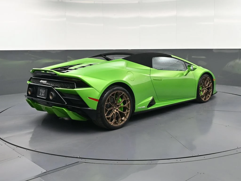 2022 Lamborghini Huracán EVO RWD Spyder for sale, exterior, Green