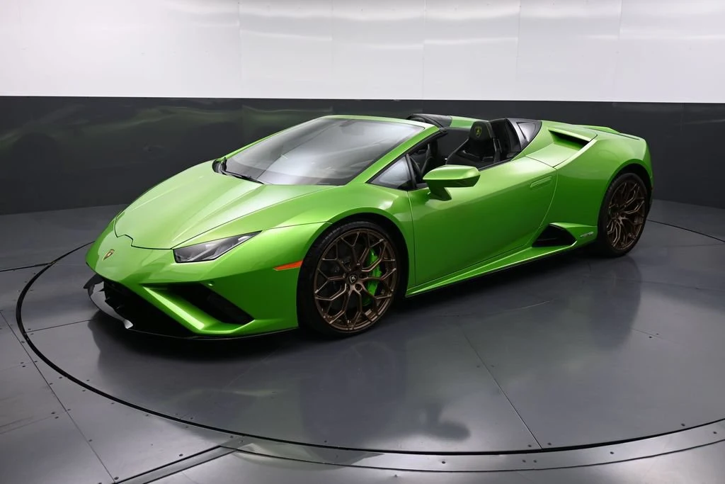 2022 Lamborghini Huracán EVO RWD Spyder for sale, exterior, Green