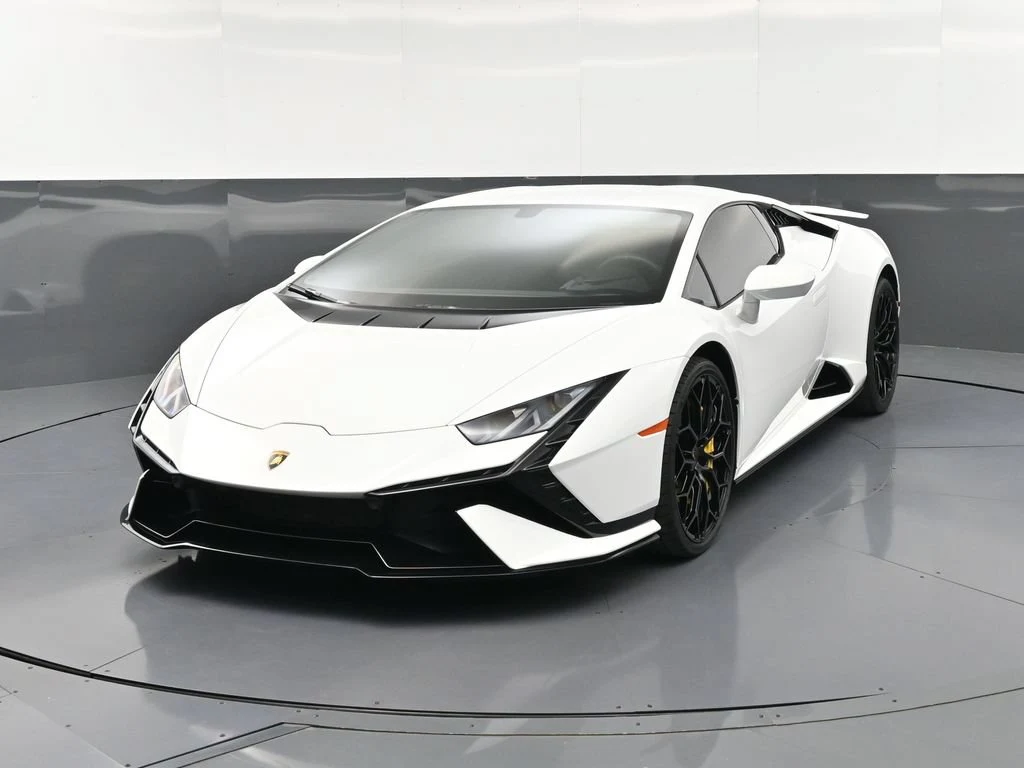2023 Lamborghini Huracán Tecnica for sale, front three-quarter view, White