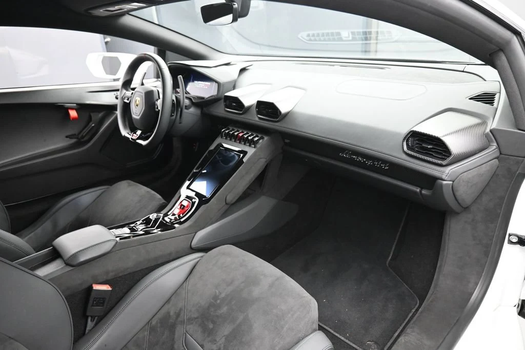 2023 Lamborghini Huracán Tecnica interior, dashboard, Nero Ade/Bianco Leda