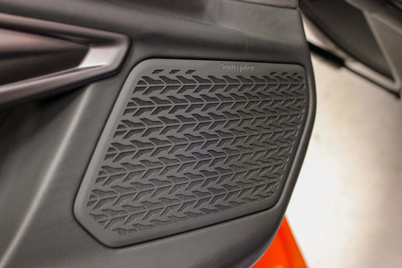 2025 Lamborghini Revuelto interior, door panel, Nero Ade