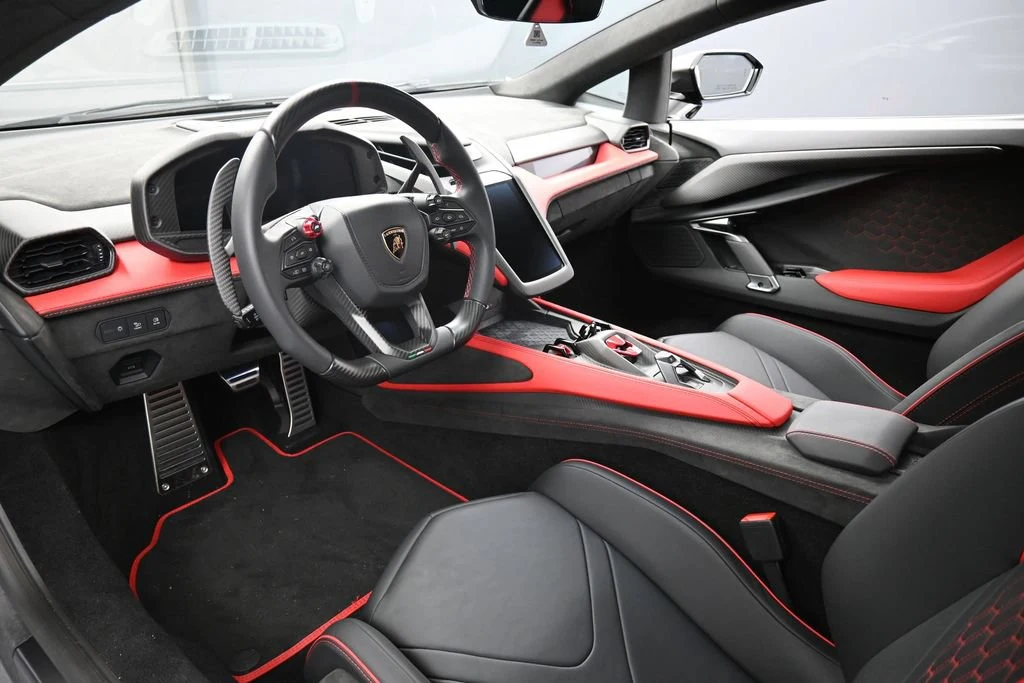 2026 Lamborghini Revuelto interior, Nero Ade
