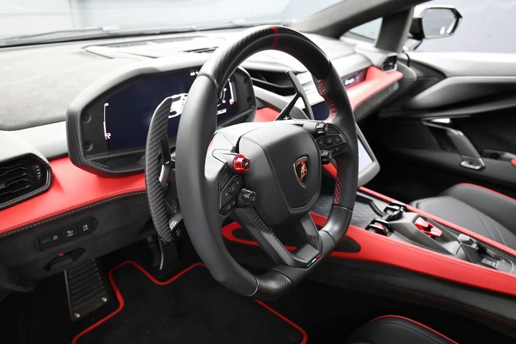 2026 Lamborghini Revuelto interior, Nero Ade