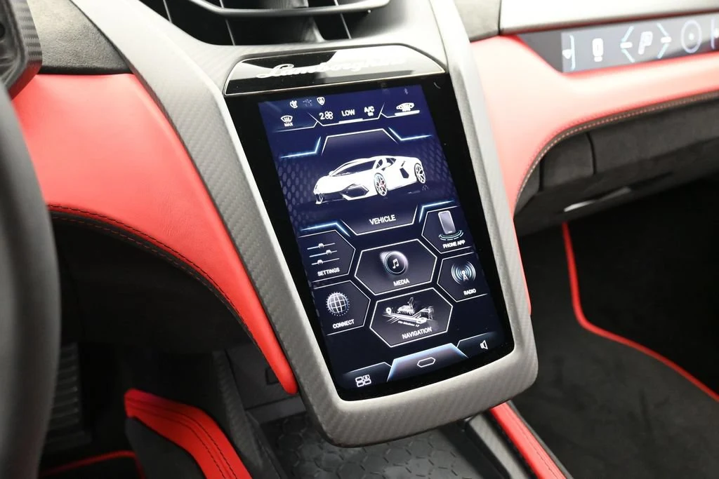 2026 Lamborghini Revuelto interior, Nero Ade
