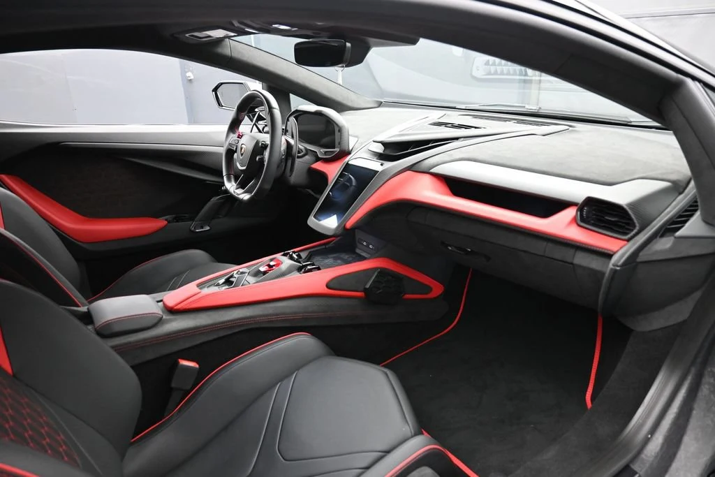 2026 Lamborghini Revuelto interior, Nero Ade