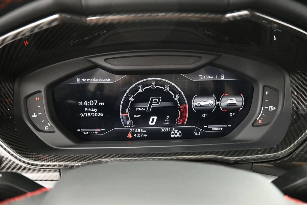 2023 Lamborghini Urus S interior, Nero Ade