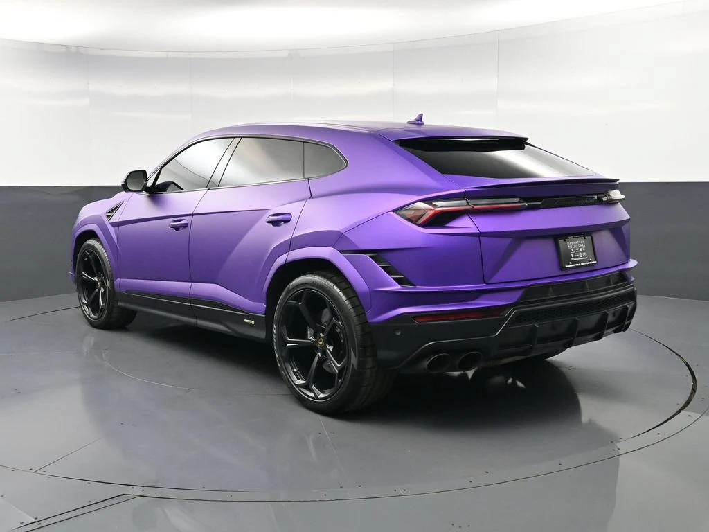 2024 Lamborghini Urus S, rear three-quarter view, Purple
