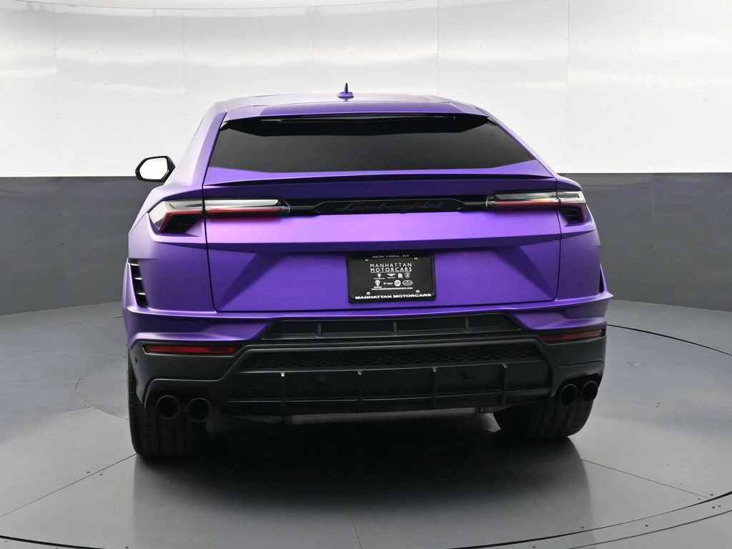 2024 Lamborghini Urus S, rear three-quarter view, Purple