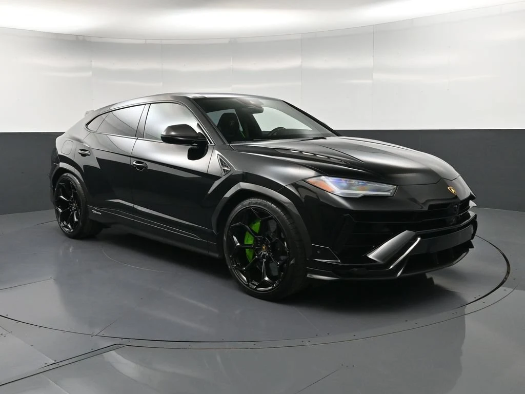 2024 Lamborghini Urus Performante for sale, front three-quarter view, Black