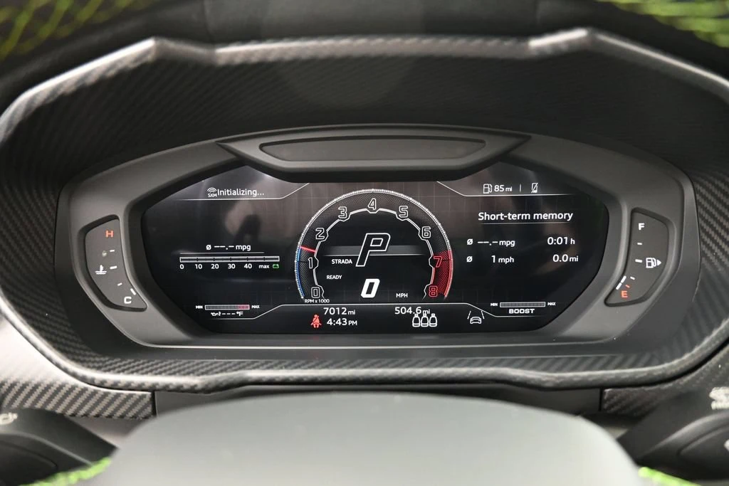 2024 Lamborghini Urus Performante interior, Nero Cosmus/Verde Faurus
