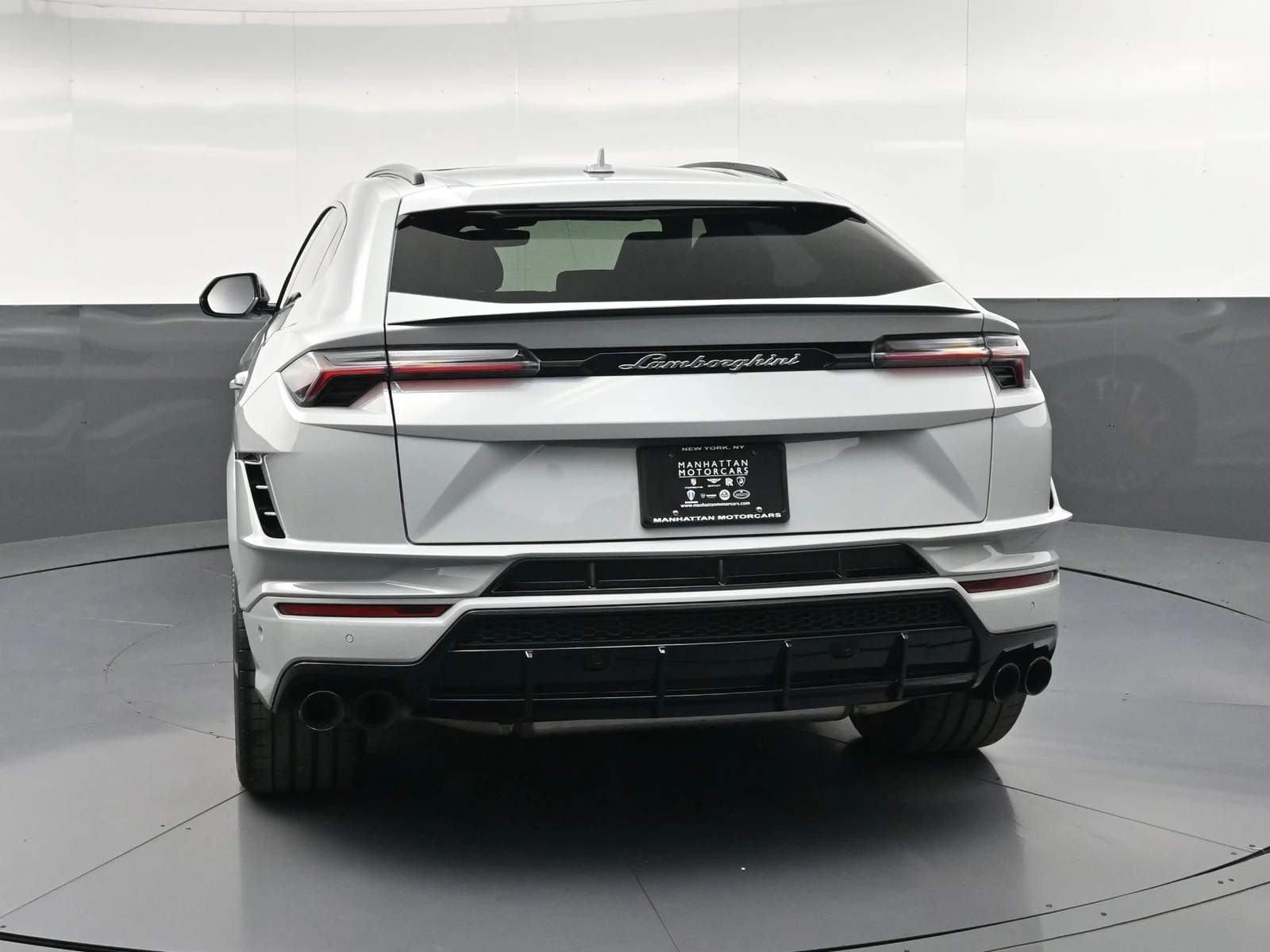 2024 Lamborghini Urus S, rear three-quarter view, Grey