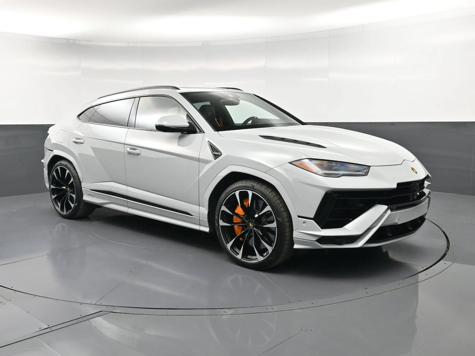 2024 Lamborghini Urus S for sale, front three-quarter view, Grey