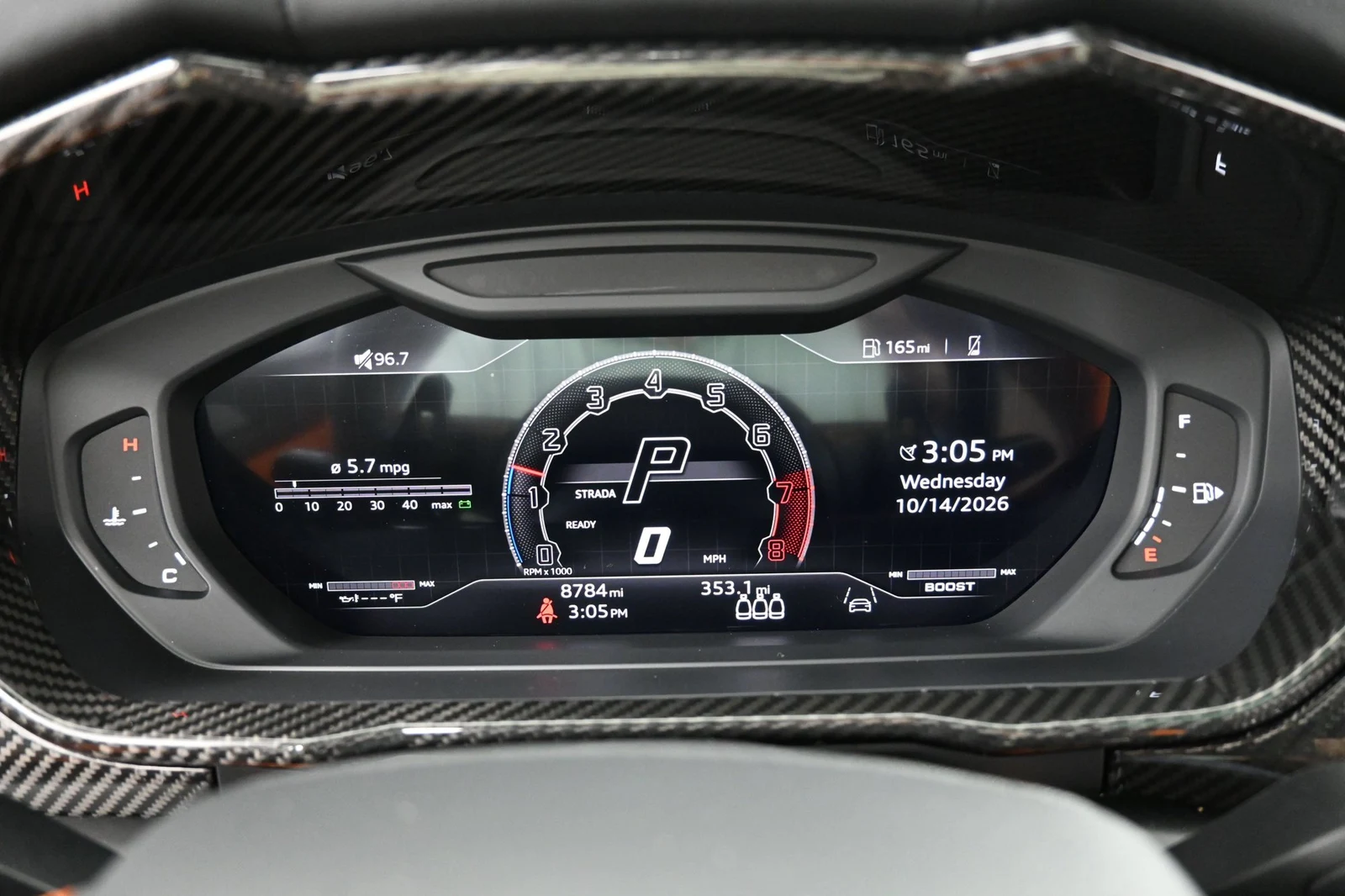 2024 Lamborghini Urus S interior, Nero Ade/Arancio Leonis