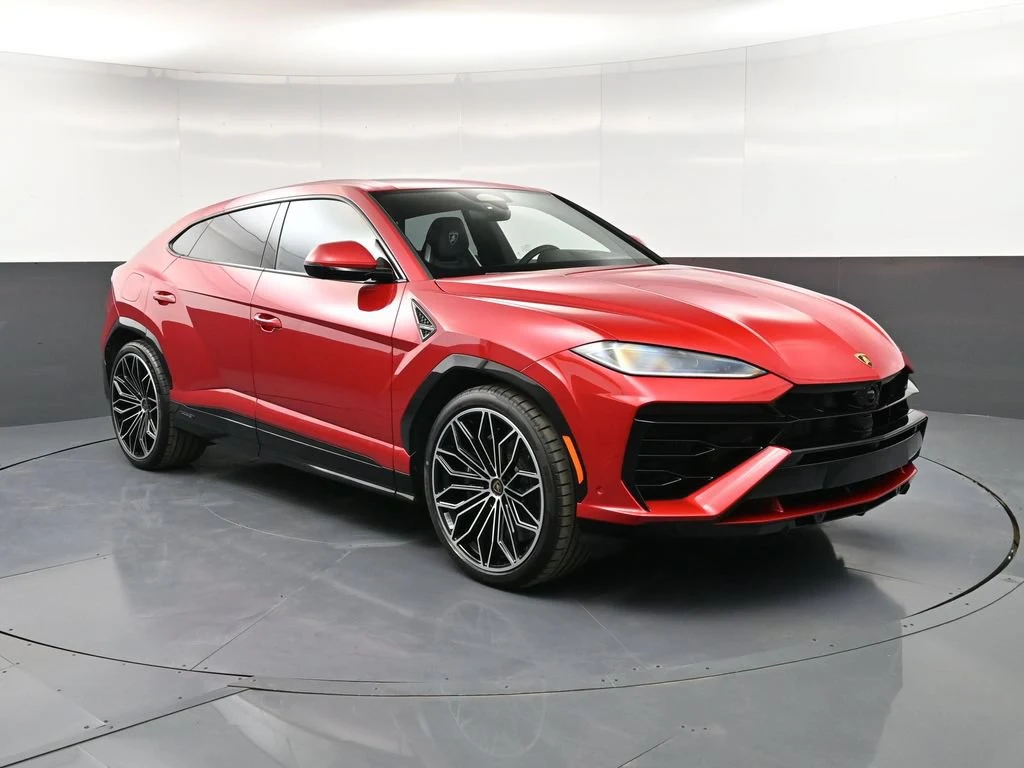 2026 Lamborghini Urus SE for sale, front three-quarter view, Red