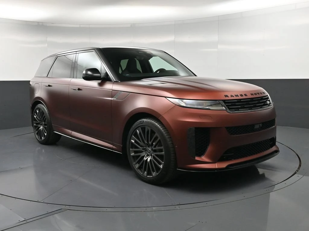 2025 Land Rover Range Rover Sport SV Edition Two for sale, front three-quarter view, Red