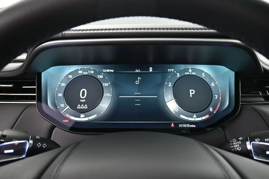 2025 Land Rover Range Rover Sport SV Edition Two interior, Ebony
