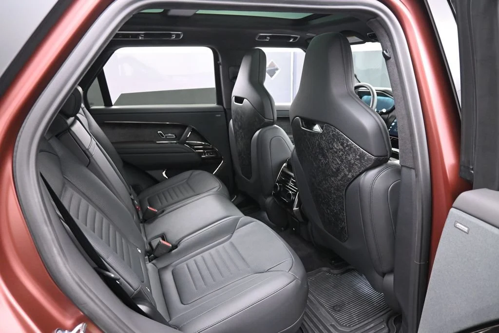 2025 Land Rover Range Rover Sport SV Edition Two interior, seats, Ebony