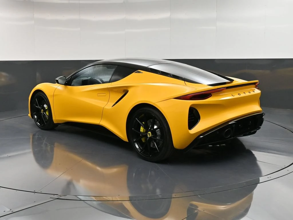 2025 Lotus Emira V6 for sale, exterior, Yellow