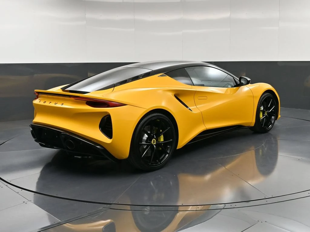 2025 Lotus Emira V6 for sale, exterior, Yellow