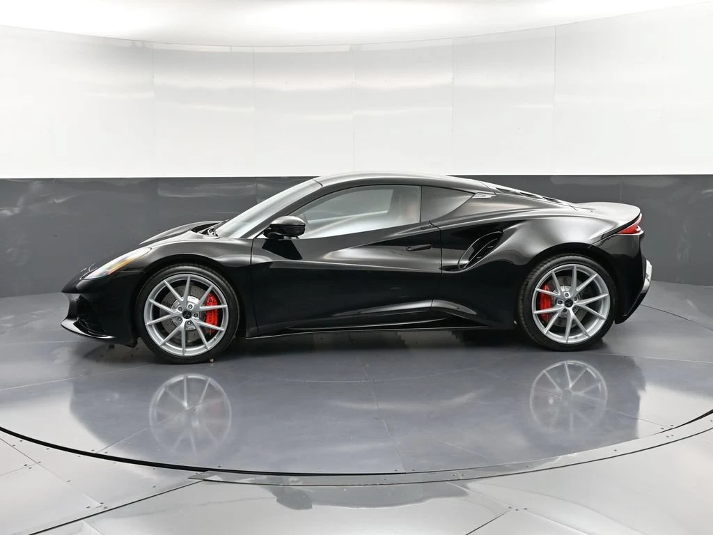 2026 Lotus Emira V6 SE, side profile, Black