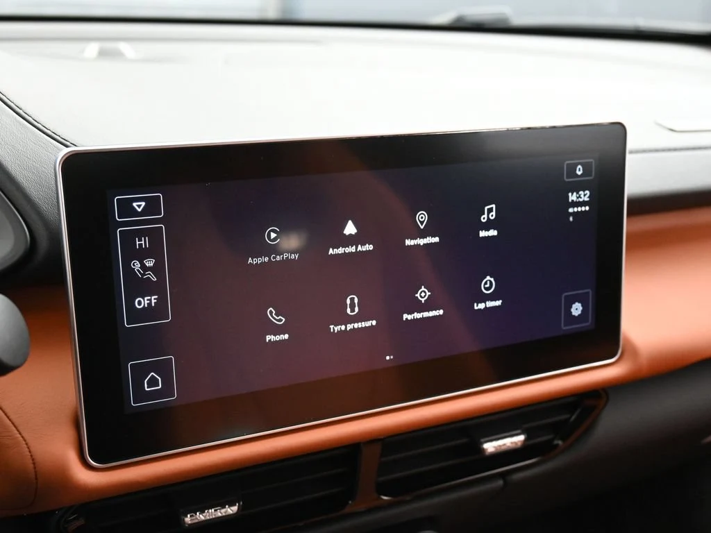 2026 Lotus Emira V6 SE interior