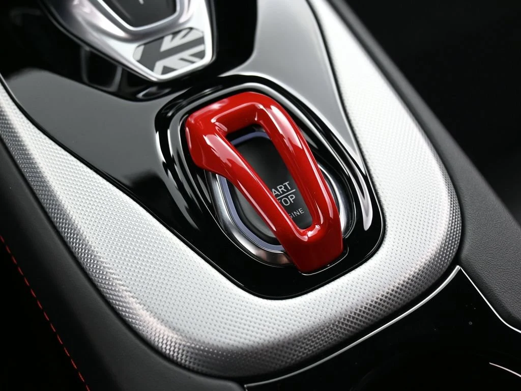 2026 Lotus Emira Turbo SE interior, Black Leather with Red Accents