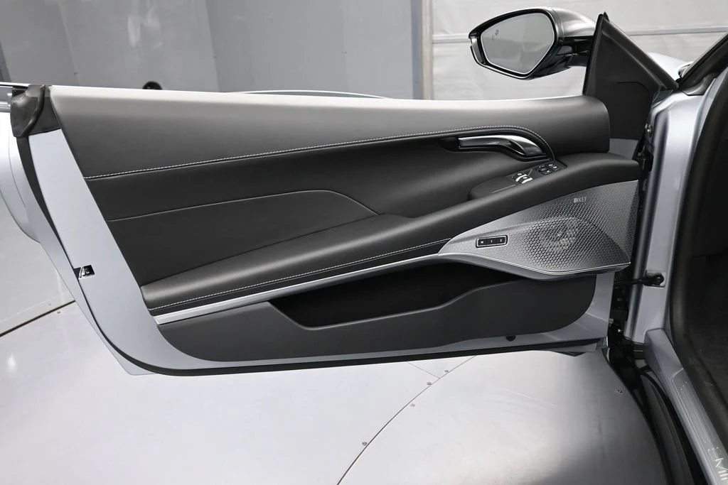 2026 Lotus Emira V6 SE interior, door panel, Black