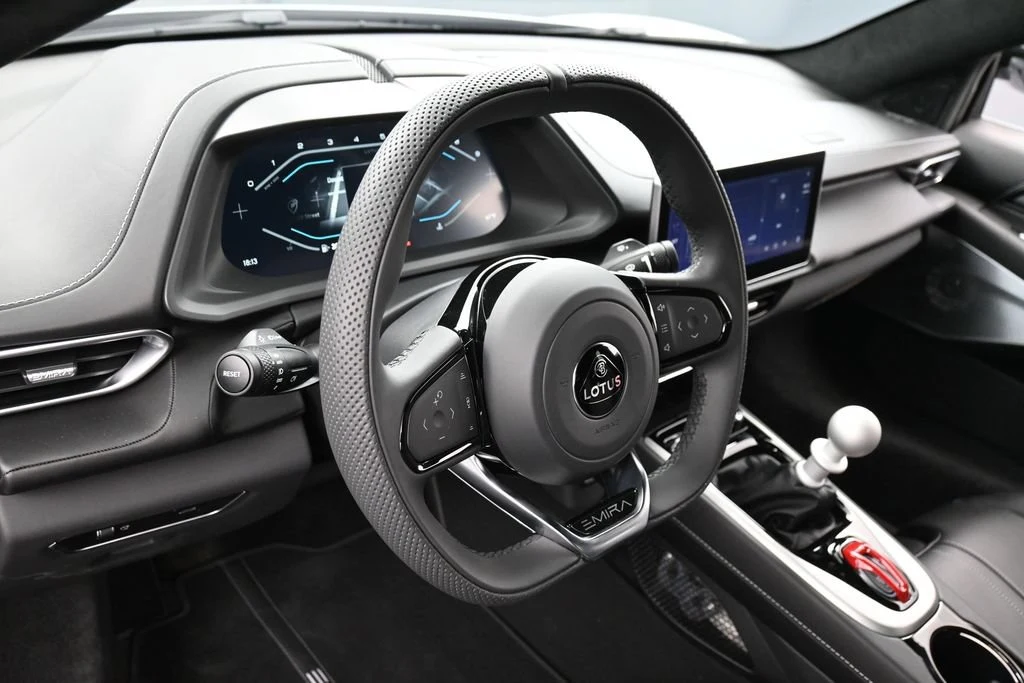 2026 Lotus Emira V6 SE interior, Black